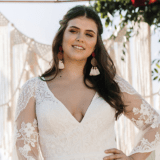 plus size bride wedding dress